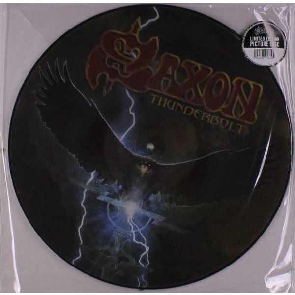 Saxon: Thunderbolt (Limited Edition) (Picture Disc) - Silver Lining  - (Vinyl / Rock (Vinyl))