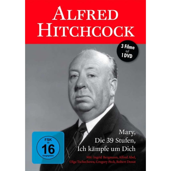 Alfred Hitchcock (3 Filme auf 1 DVD) - Deutsche Austrophon  - (DVD Video / Sonstige / unsortiert)