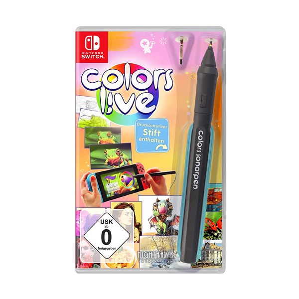 Colors Live  SWITCH  (inkl. SonarPen) - Diverse  - (Nintendo Switch / Geschicklichkeit)