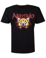Aggretsuko - Trash Metal Mens T-shirt - Aggretsuko...