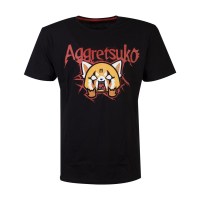 Aggretsuko - Trash Metal Mens T-shirt - Aggretsuko...