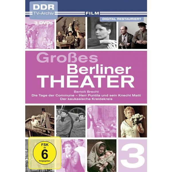 Großes Berliner Theater Teil 3 - Studio Hamburg Enterprises Gmb  - (DVD Video / Sonstige / unsortiert)