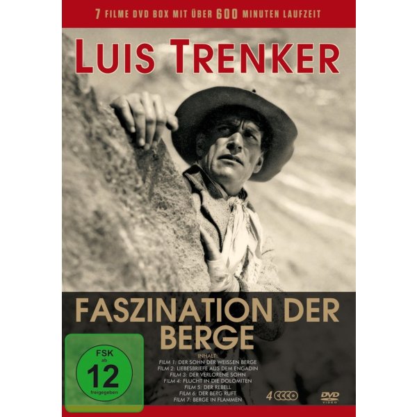 Luis Trenker - Faszination der Berge (7 Filme auf 4 DVDs) - Polar Film + Medien GmbH  - (DVD Video / Sonstige / unsortiert)