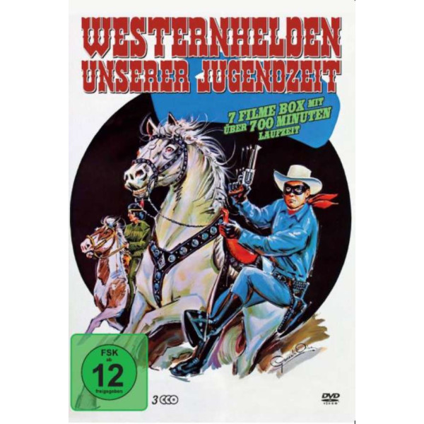 Westernhelden unserer Jugendzeit (7 Filme auf 3 DVDs) -   - (DVD Video / Sonstige / unsortiert)