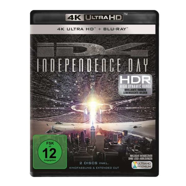 Independence Day (Ultra HD Blu-ray & Blu-ray) -   - (Ultra HD Blu-ray / sonstige / unsoriert)