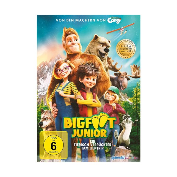 Bigfoot Junior - Ein tierisch... (DVD) verrückter Familientrip, Min:89/DD5.1/WS - Splendid  - (DVD Video / Family)