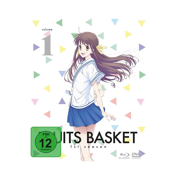 Fruits Basket - Staffel 1.1 (BR+DVD) 3Disc Blu-ray & DVD, Ep.: 01-08 - AV-Vision  - (Blu-ray Video / Anime)