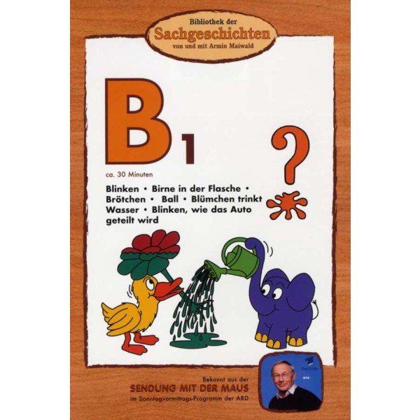 Bibliothek der Sachgeschichten - B1 (Birne - Blinken) - Q Rious  - (DVD Video / Kinderfilm)