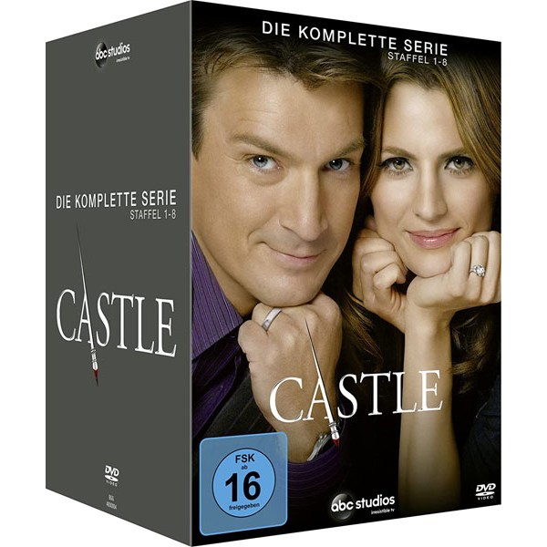 Castle  BOX (DVD)  45Disc Komplette Serie, Neuauflage - Disney  - (DVD Video / TV-Serie)