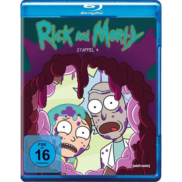 Rick & Morty - Staffel 4 (BR) Min: /DD5.1/WS - WARNER HOME  - (Blu-ray Video / Zeichentr.)