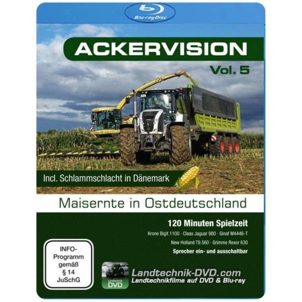 Ackervision Vol. 5 - Maisernte in Ostdeutschland (Blu-ray) - FD Produktion  - (Blu-ray Video / TV-Serie)