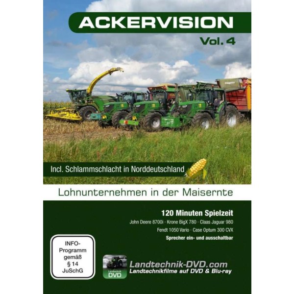 Ackervision Vol. 4 - Lohnunternehmen in der Maisernte -   - (DVD Video / Sonstige / unsortiert)