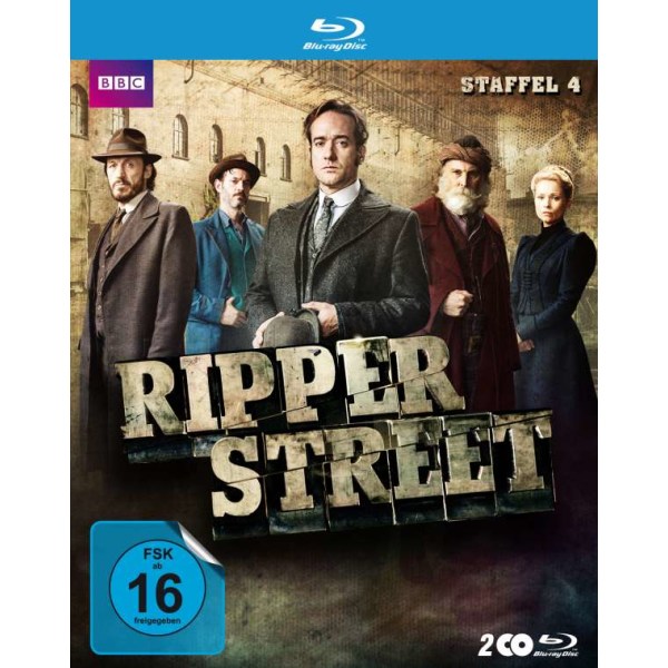 Ripper Street Staffel 4 (Blu-ray) - WVG Medien  - (Blu-ray Video / Thriller)