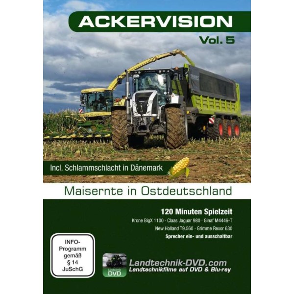 Ackervision Vol. 5 - Maisernte in Ostdeutschland -   - (DVD Video / Sonstige / unsortiert)