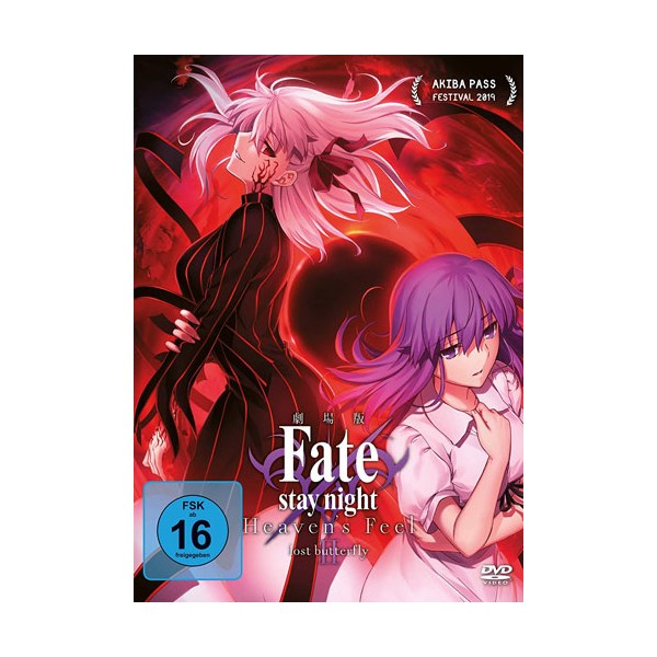 Fate/stay night: Heavens Feel III.(DVD)  Spring Song, Min: 122/DD5.1/WS - AV-Vision  - (DVD Video / Anime)