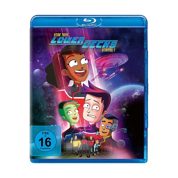 Star Trek: Lower Decks - Staffel 1 (BR)  2Disc 10 Episoden - Paramount/CIC  - (Blu-ray Video / Zeichentr.)