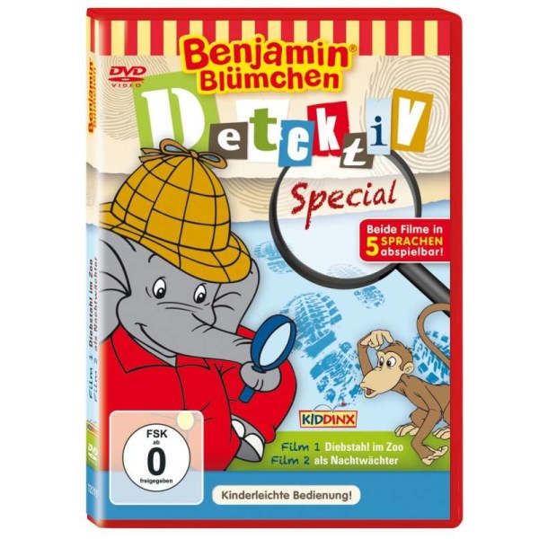 Benjamin Blümchen - Detektiv-Special - Warner Music  - (DVD Video / TV-Serie)