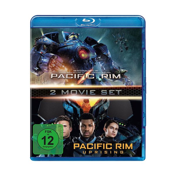 Pacific Rim + Pacific Rim Uprising (BR) 2Disc 1&2 Movie Collection - Universal Picture  - (Blu-ray Video / Action)