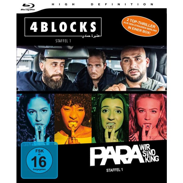 4 Blocks / Para - Wir sind King (Bundle Staffel 1) (Blu-ray) - Crunchyroll GmbH  - (Blu-ray Video / Sonstige / unsortiert)