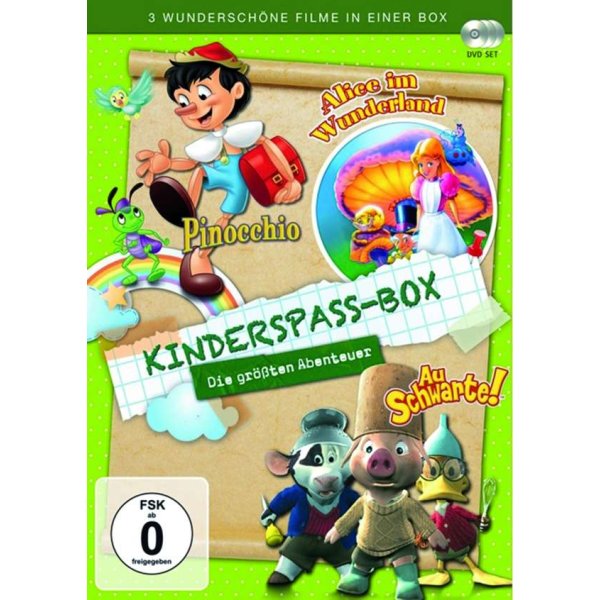 Kinderspass Box - Die größten Abenteuer -   - (DVD Video / Sonstige / unsortiert)