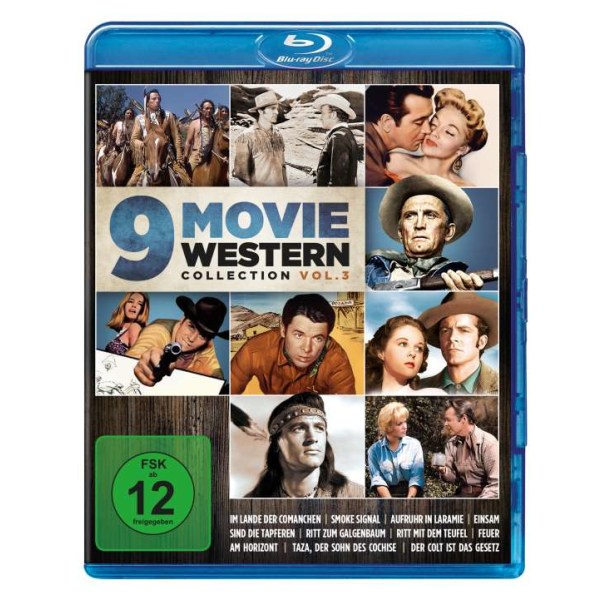 9 Movie Western Collection Vol. 3 (Blu-ray) - Universal Pictures Germany GmbH  - (Blu-ray Video / Sonstige / unsortiert)