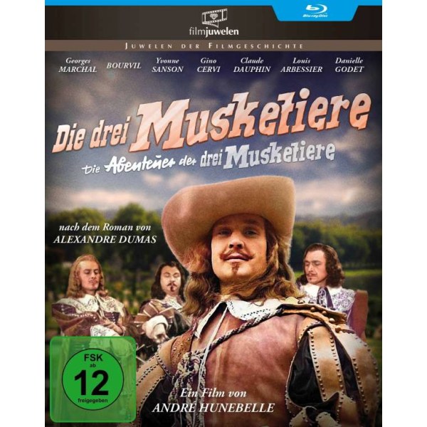 Die drei Musketiere (Die Abenteuer der drei Musketiere) (Blu-ray) - Fernsehjuwelen GmbH  - (Blu-ray Video / Abenteuer)