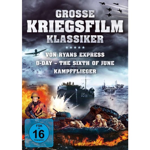 Grosse Kriegsfilm-Klassiker -   - (DVD Video / Sonstige / unsortiert)