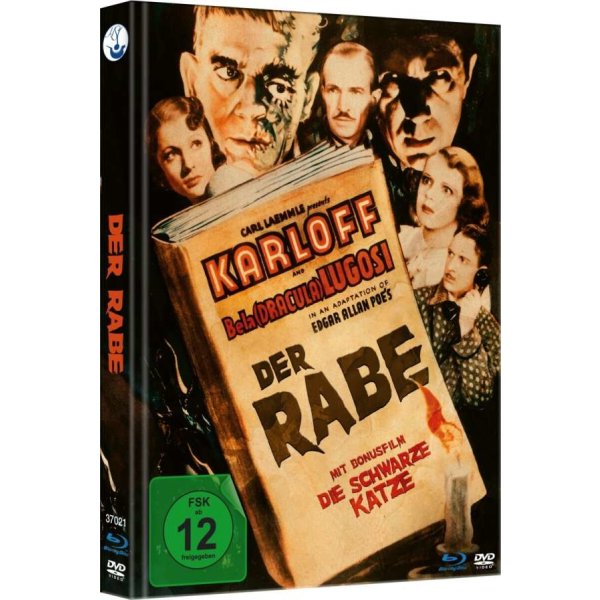 Der Rabe (1935) (Blu-ray & DVD im Mediabook) - Soulfood Music Distribution / DVD  - (Blu-ray Video / Sonstige / unsortiert)