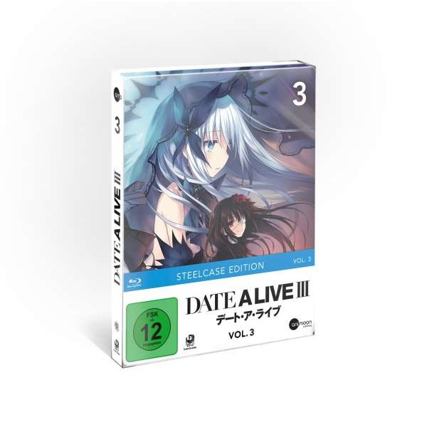 Date a Live Season 3 Vol. 3 (Steelcase Edition) (Blu-ray) - AniMoon Publishing  - (Blu-ray Video / Anime)