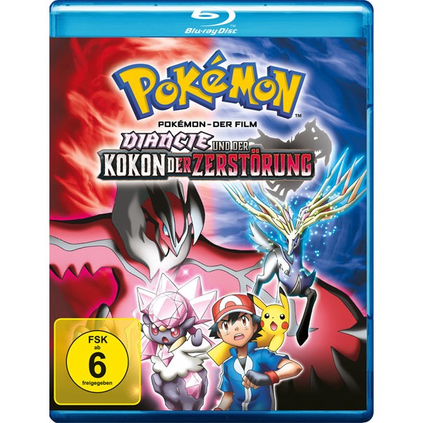 Pokemon - Diancie und der Kokon... (BR) ...der Zerstörung, Pokemon 17 - Polyband & Toppic  - (Blu-ray Video / Zeichentr.)