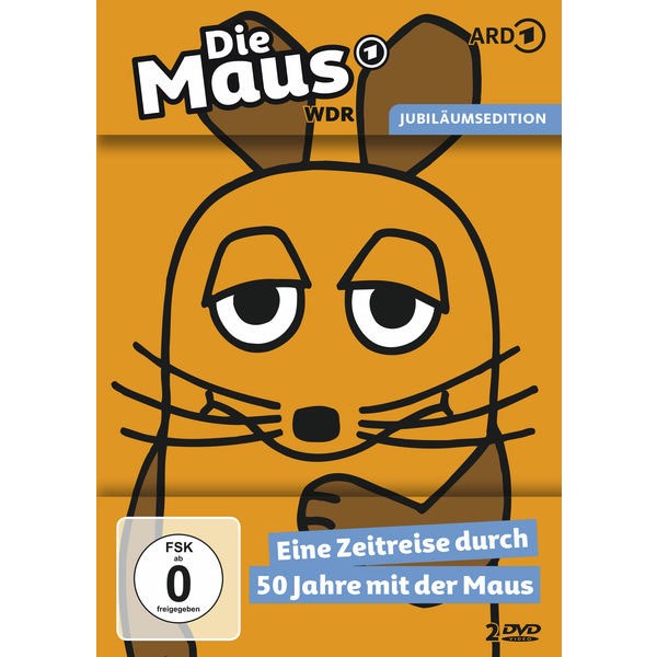 Maus, Die - 50th Jubiläumsedition (DVD) 2Disc, Eine Zeitreise durch 50 Jahre - LEONINE  - (DVD Video / Family)