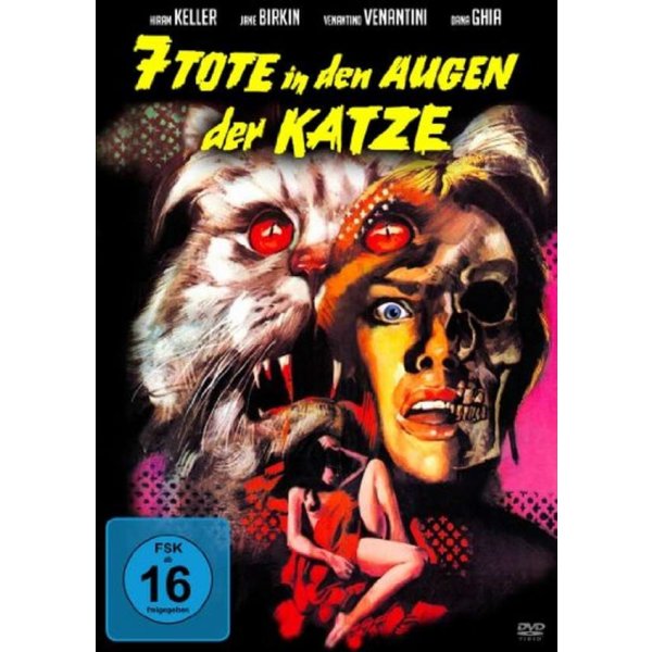 Sieben Tote in den Augen der Katze -   - (DVD Video / Sonstige / unsortiert)