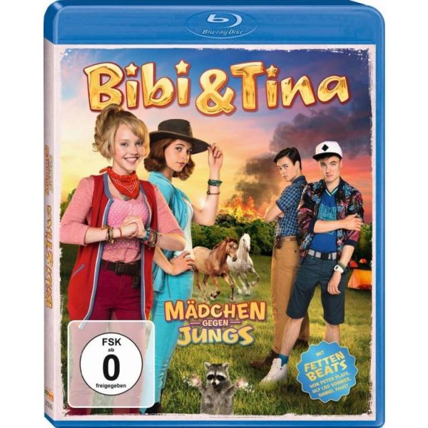 Bibi & Tina - Mädchen gegen Jungs (Blu-ray) - Warner Music  - (Blu-ray Video / Abenteuer)