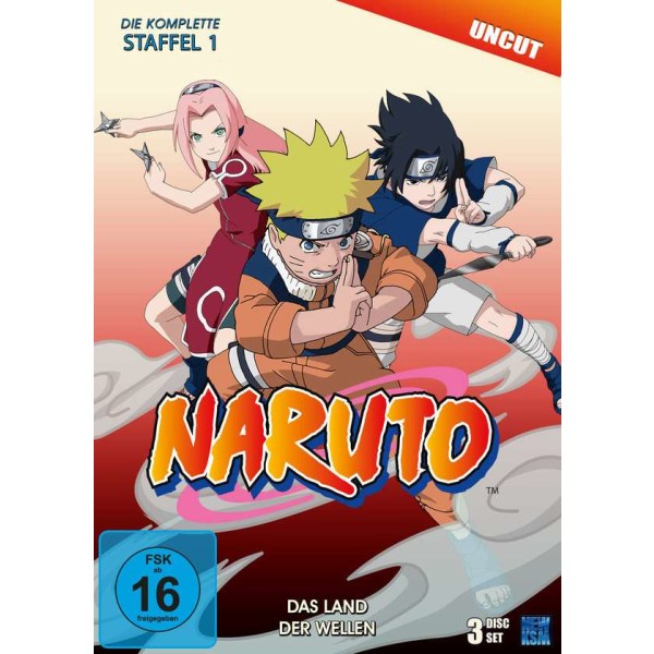 Naruto Staffel 1 -   - (DVD Video / Sonstige / unsortiert)