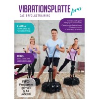 Vibrationsplatte Pro -   - (DVD Video / Sonstige /...