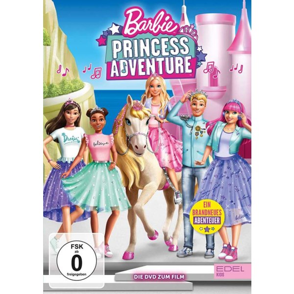 Barbie - Princess Adventure (Limited Edition im Glitzer-Schuber) -   - (DVD Video / Sonstige / unsortiert)