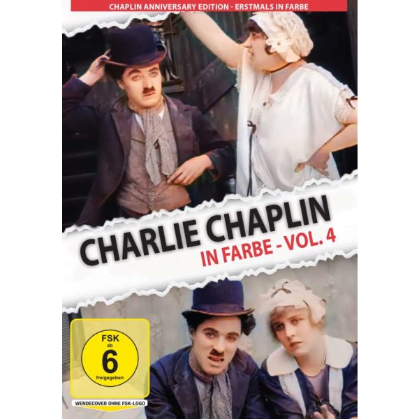 Charlie Chaplin in Farbe Vol. 4 - Aberle Media  - (DVD Video / Klassiker)