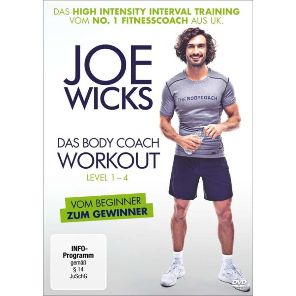 Joe Wicks - Das Body Coach Workout Level 1-4 -   - (DVD Video / Sonstige / unsortiert)