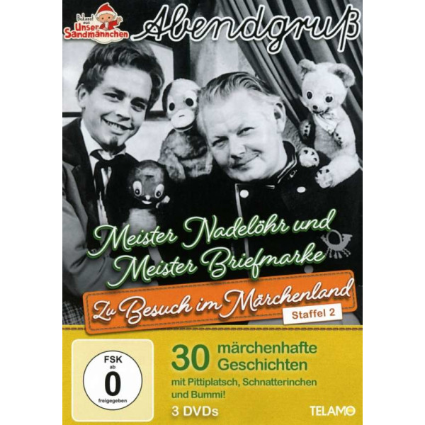 Unser Sandmännchen - Abendgruß: Zu Besuch im Märchenland - Staffel 2 - Warner Music Group Germany  - (DVD Video / Sonstige / unsortiert)