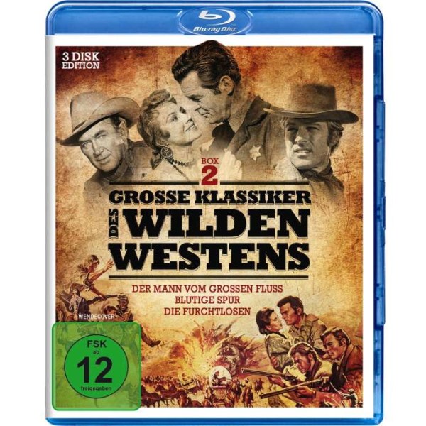 Grosse Klassiker des Wilden Westens 2 (3 Filme) (Blu-ray) -   - (Blu-ray Video / Sonstige / unsortiert)