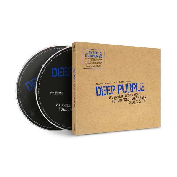 Deep Purple: Live In Wollongong 2001 (Limited Numbered Edition) - earMUSIC  - (CD / Titel: A-G)