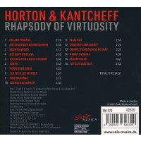 Peter Horton & Slava Kantcheff: Rhapsody Of Virtuosity - Solo Musica  - (CD / Titel: H-P)