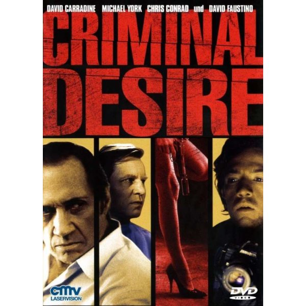 Criminal Desire - cmv Laservision  - (DVD Video / Thriller)