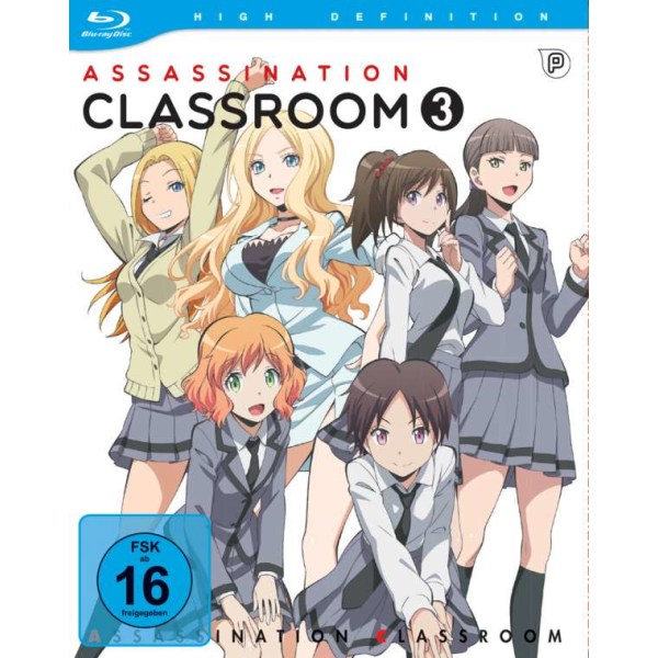 Assassination Classroom Box 3 (Blu-ray) - Crunchyroll GmbH  - (Blu-ray Video / Action)