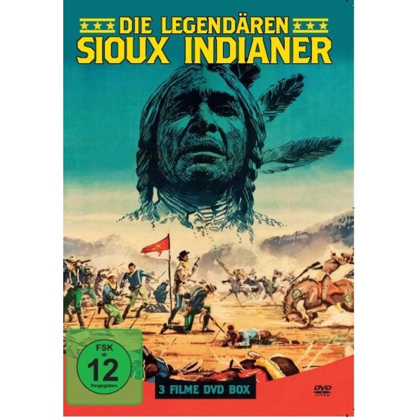 Die legendären Sioux Indianer (3 Filme-Box) - Best Entertainment AG  - (DVD Video / Western)