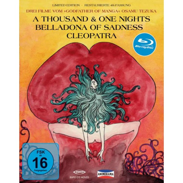 AnimeramaA Thousand & One Nights / Belladonna of Sadness / Cleopatra (Limited Edition) (Blu-ray) - AV Visionen GmbH  - (Blu-ray Video / Sonstige / unsortiert)