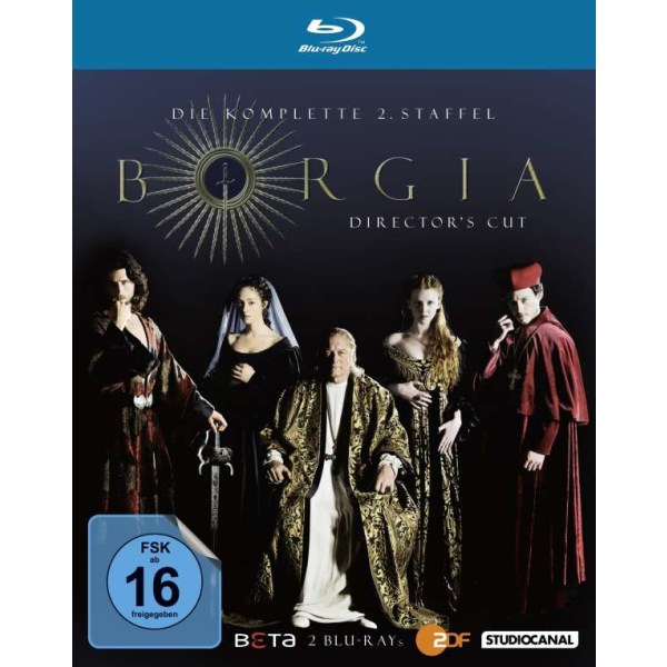 Borgia Staffel 2 (Directors Cut) (Blu-ray) - STUDIOCANAL GmbH  - (Blu-ray Video / Drama)