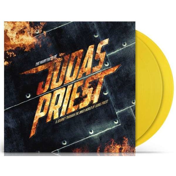 Judas Priest =Various=: The Many Faces Of Judas Priest (180g) (Limited Edition) (Transparent Yellow Vinyl) - Music Brokers  - (Vinyl / Rock (Vinyl))