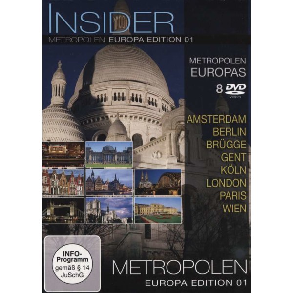 Insider Metropolen - Europa Edition 01 -   - (DVD Video / Sonstige / unsortiert)