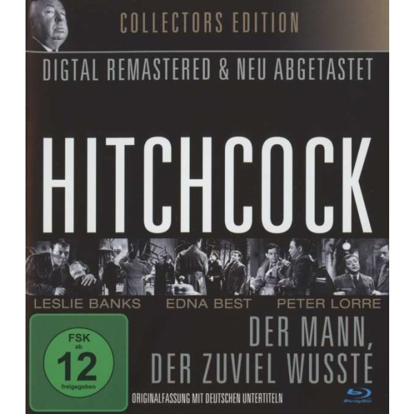 Alfred Hitchcock: Der Mann, der zuviel wusste (1934) (OmU) (Blu-ray) - Believe Digital  - (Blu-ray Video / Thriller)